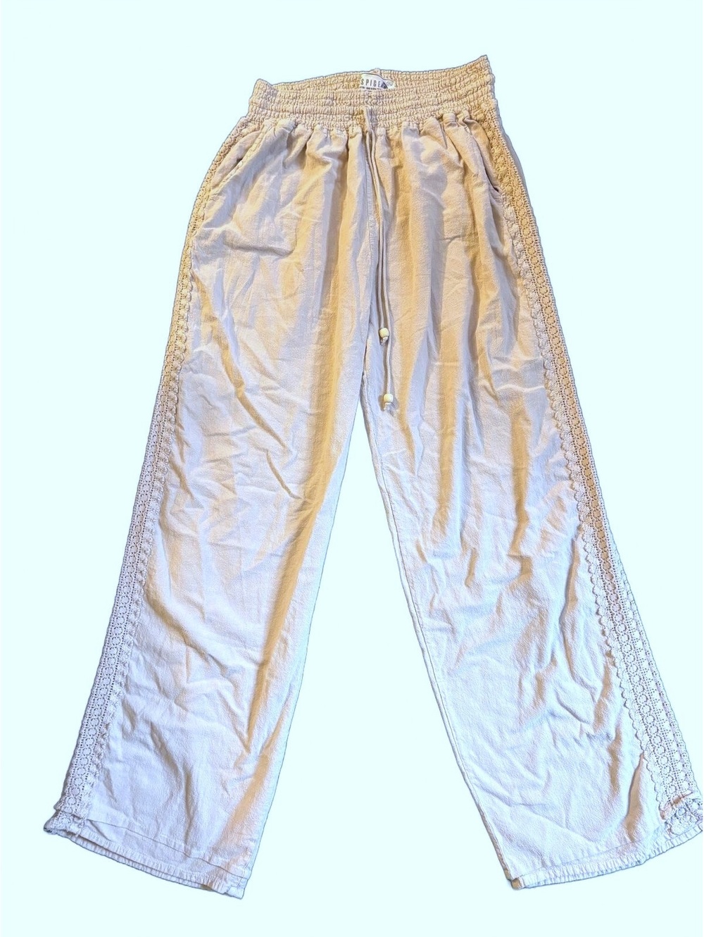 SeaSpice Resort Wear - Peruvian Cotton Bohemian Pants -XL